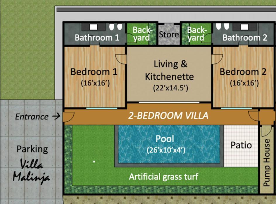 Villa The Paddy Field - Private Pool *